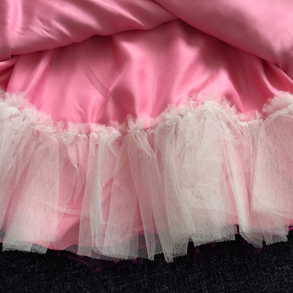 Party dress size 8 magenta w bling - Picture 15 of 16